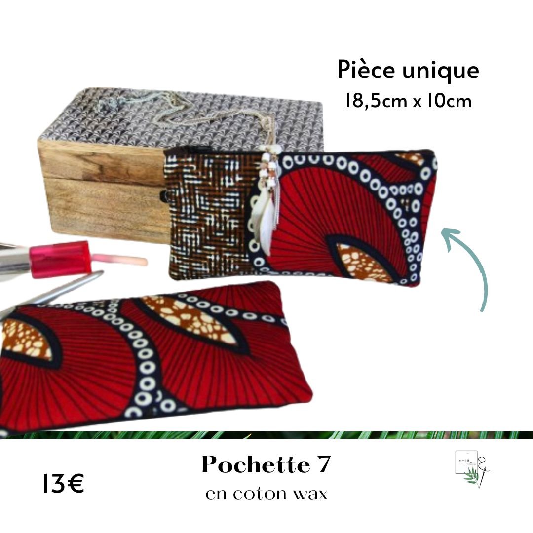 Lot De 3 Pochettes En Toile Zippées - 22,5x13 Cm - Pour Maquillage, Papeterie, Monnaie, Voyage - Motifs Arbres, Flèches, Feuilles